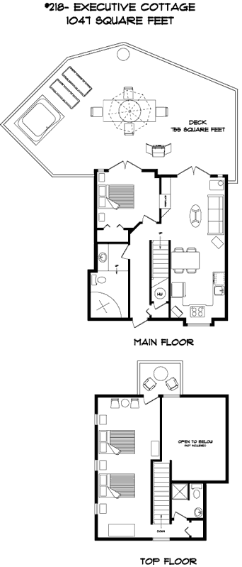 #218 Executive Cottage Floorplan