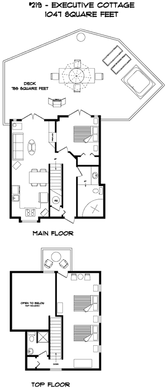 #219 Executive Cottage Floorplan