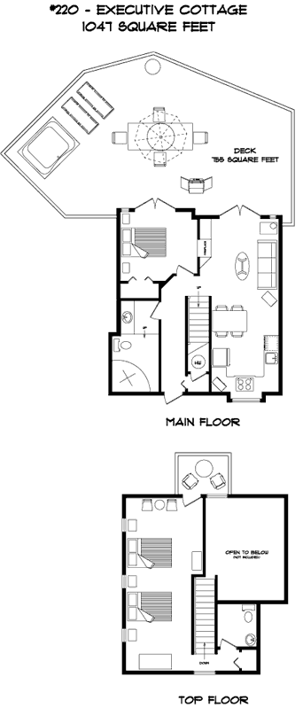 #220 Executive Cottage Floorplan