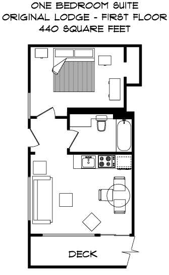 #202 Standard Oceanview Suite Floorplan