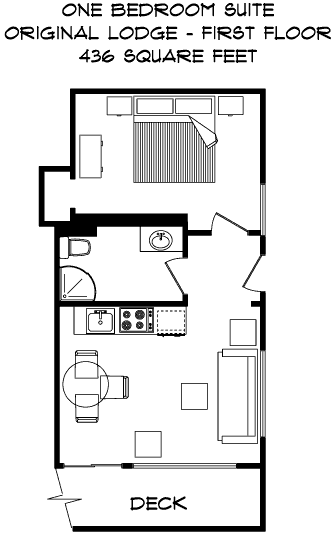 #203 Standard Oceanview Suite Floorplan