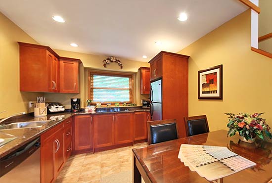 Fully Equipped Kitchen with Dining Area